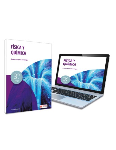 Fisica y Quimica 3º Libro de texto en formato fisico de Diversificacion Curricular 3º ESO